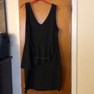 Torrid size 3 Black peplum dress